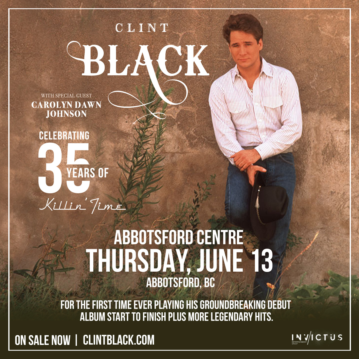 Win tickets to Clint Black!