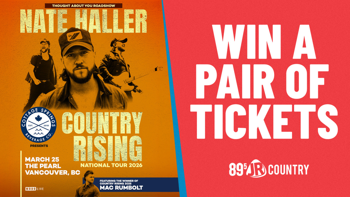 WIN a Pair of Tickets to see Nate Haller