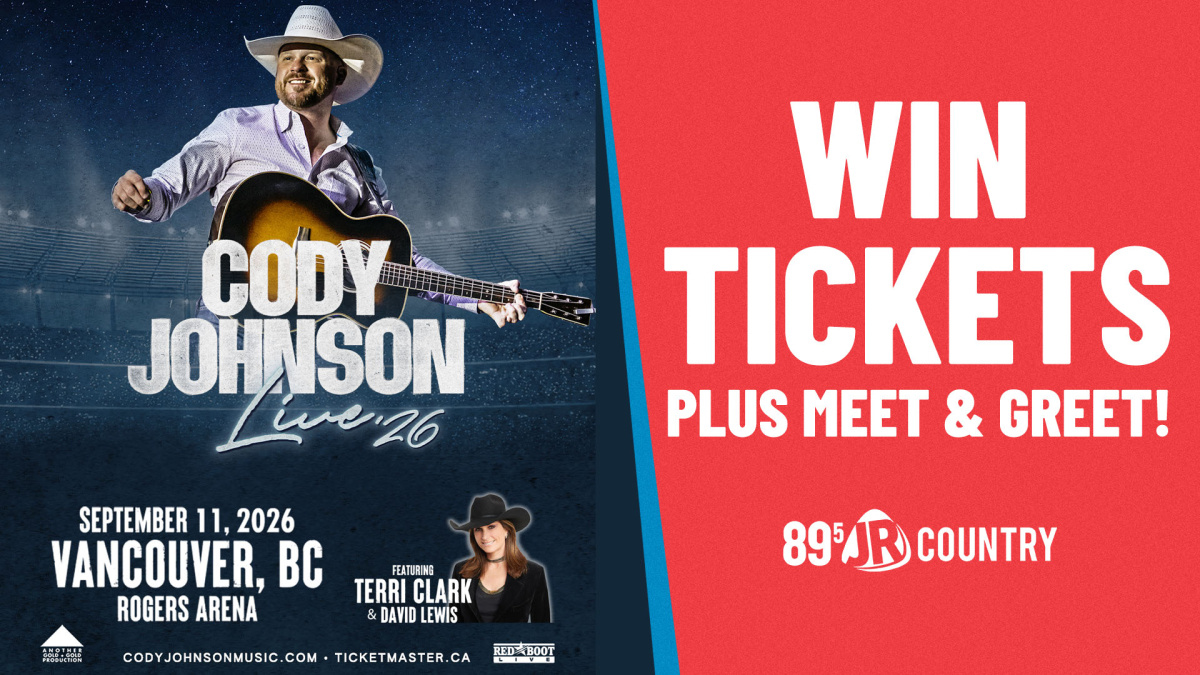 Win Cody Johnson Tickets + Meet & Greet!