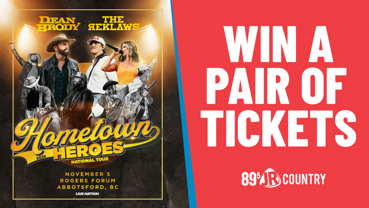 Win Tickets to Dean Brody & The Reklaws!